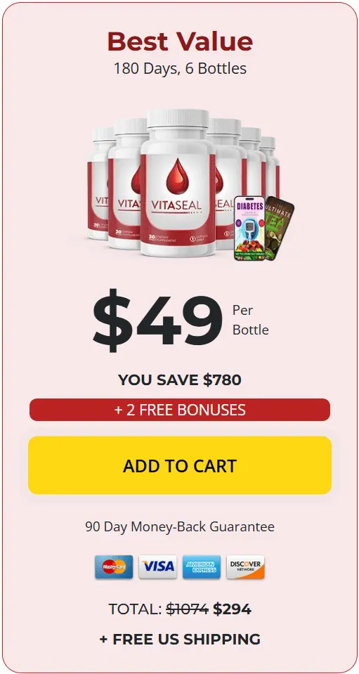 VitaSeal 6 Bottle